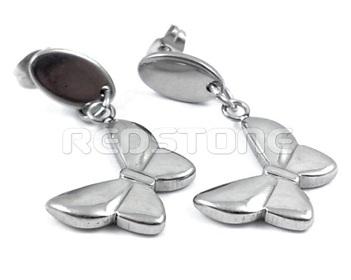 Oceľové náušnice SE7891